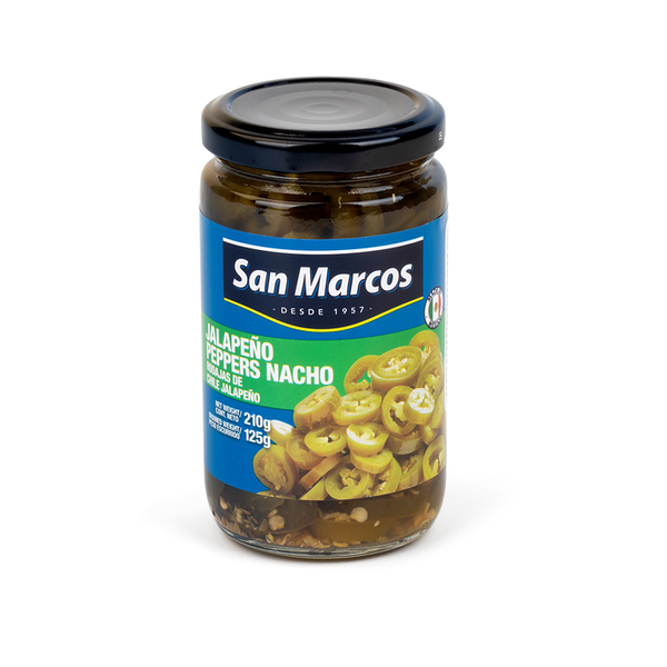 Перец San Marcos Халапеньо маринованный резаный 