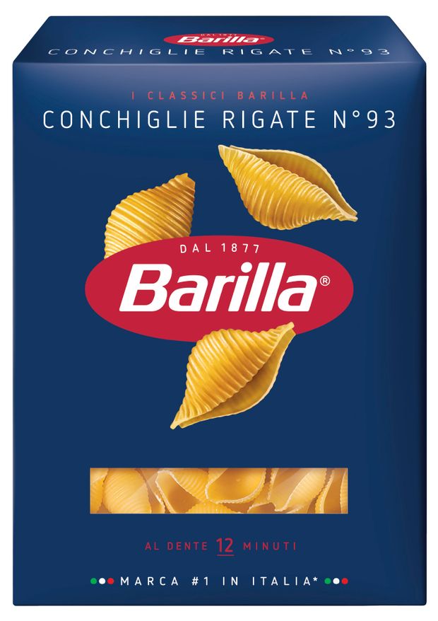 

Макаронные изделия Barilla Нарезные Ракушки (Conchiglie Rigate) n. 93 450 г