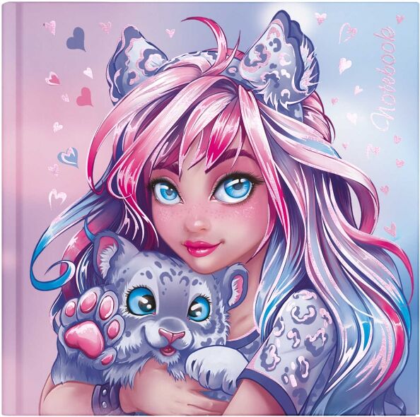 Блокнот Notebook Романтичные девушки 48 л