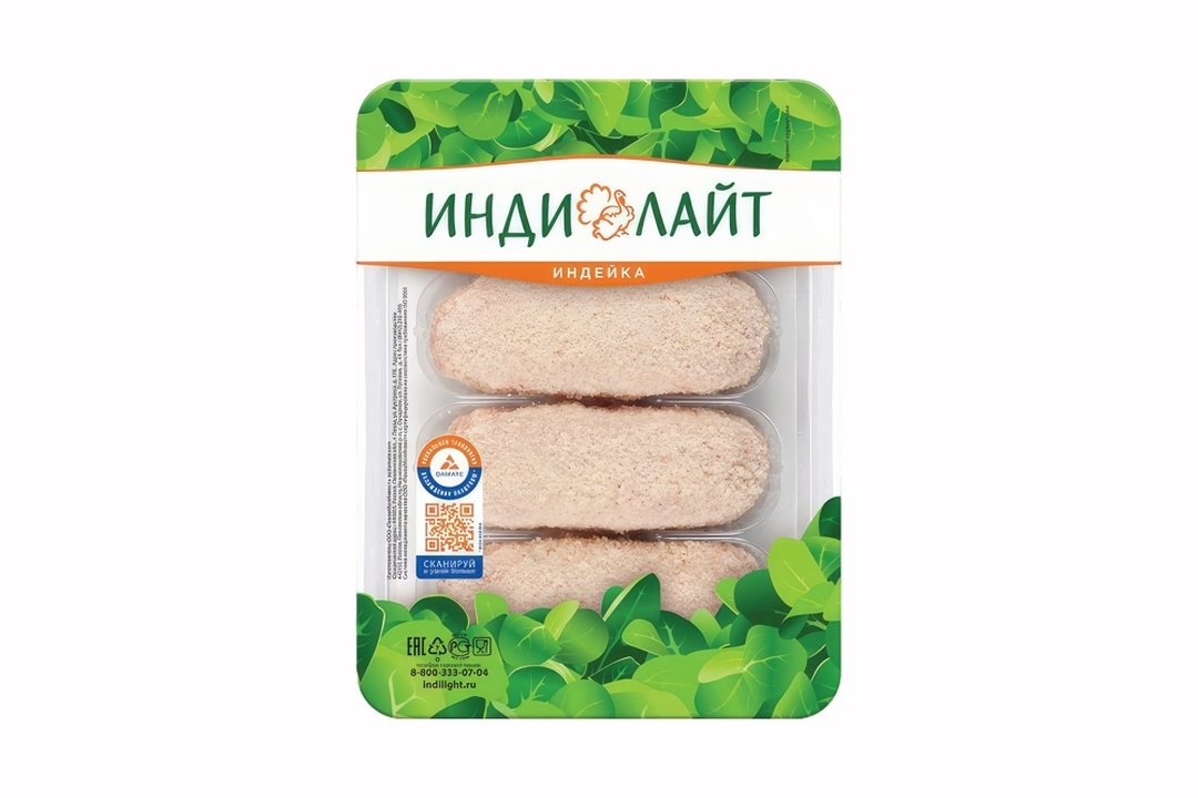 

Котлеты Инди Лайт Нежные из индейки охлажденные 450 г