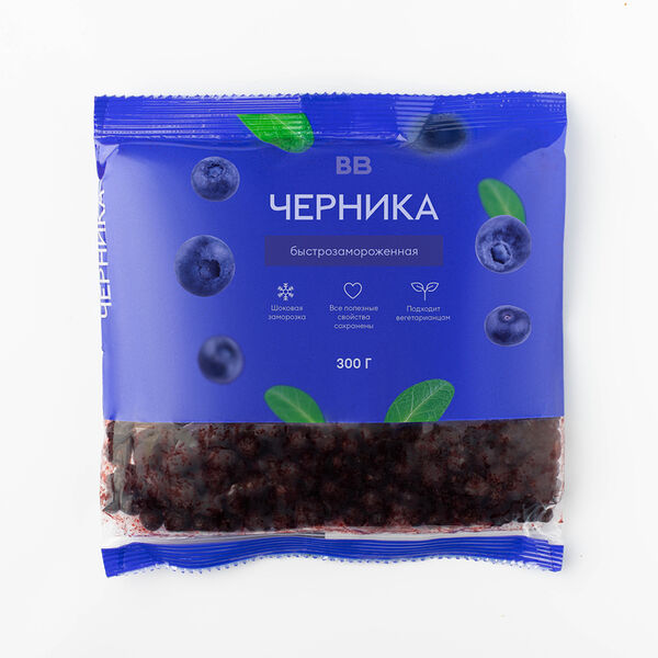 Черника, свежезамороженная