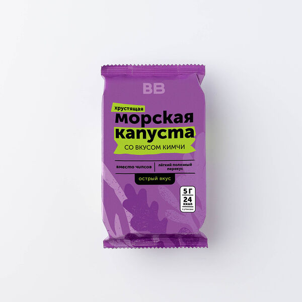 Морская капуста хрустящая со вкусом кимчи