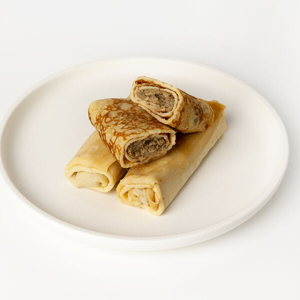 Блины с мясом