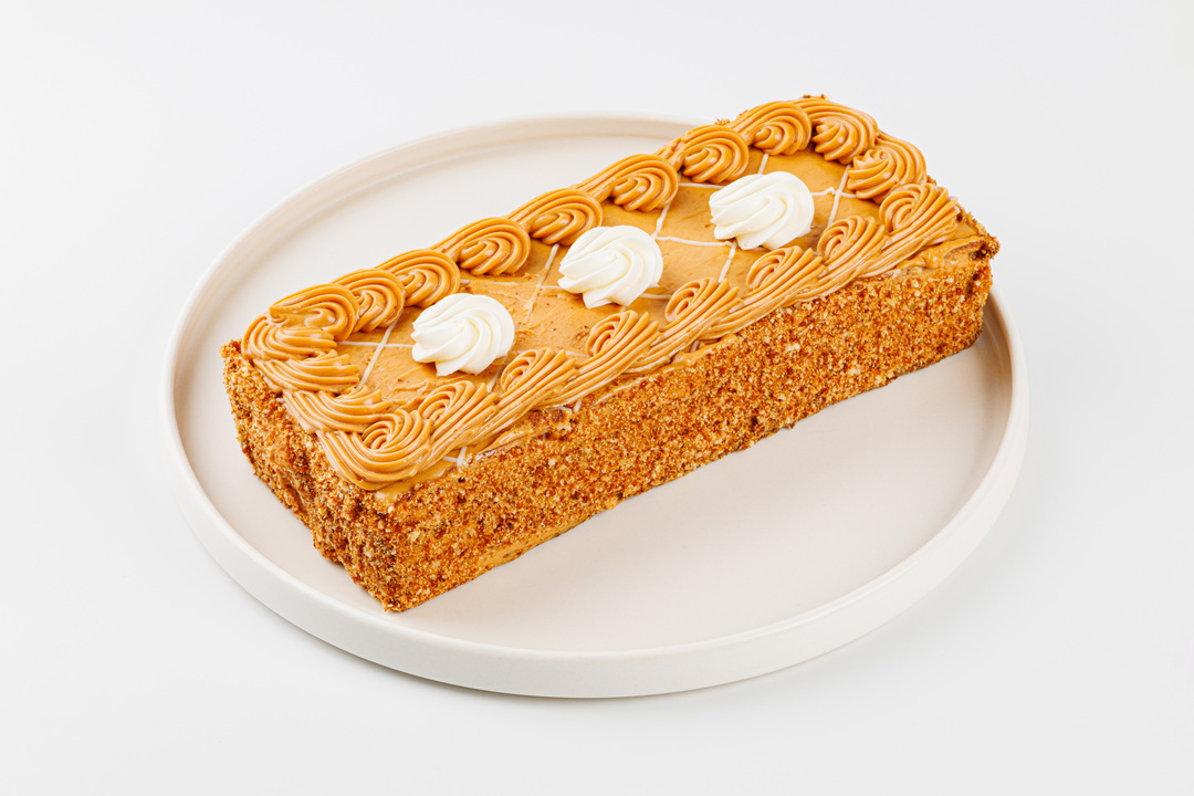 

Торт "Золотой сундучок" с вареной сгущенкой, 520г