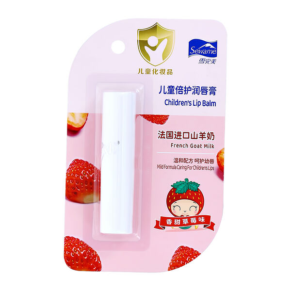 Бальзам для губ Sewame с клубникой, 3.5 г