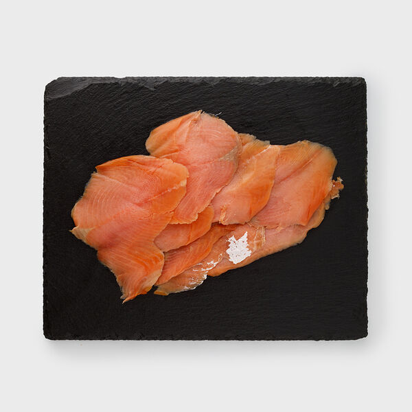 Горбуша холодного копчения ломтики