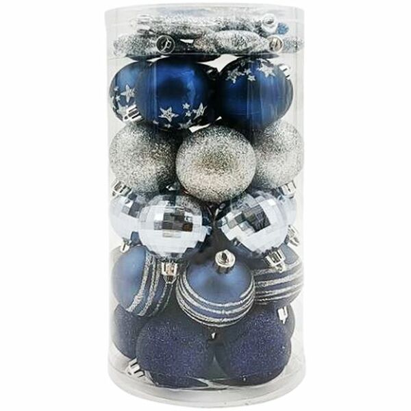 Набор украшений Северное Сияние ёлочных Маркет, 35шт