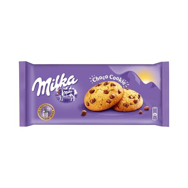 Печенье Милка с кусочками молочного шоколада 126г