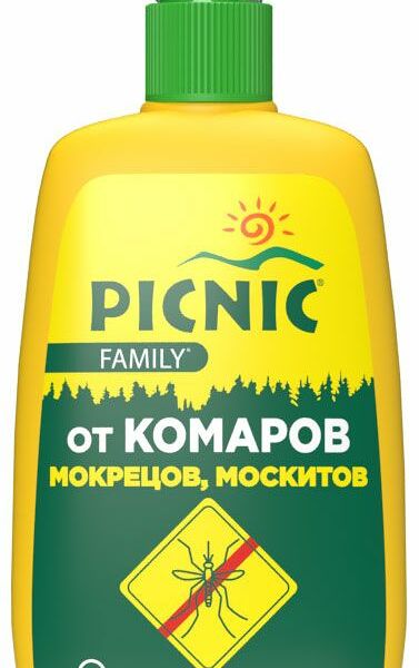 Спрей от комаров ТМ Picnic Family 120г