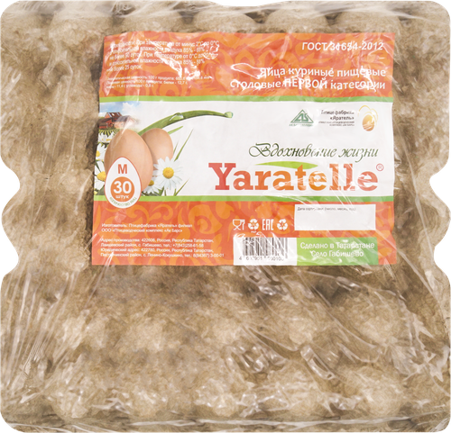 

Яйца куриные Yaratelle С1 30 шт.