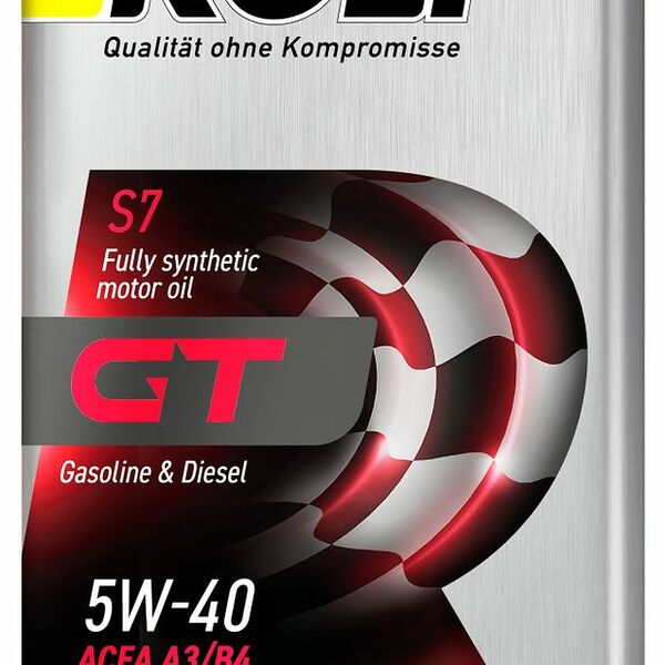 Масло моторное Rolf GT SAE 5W-40 API SN/CF, синтетическое