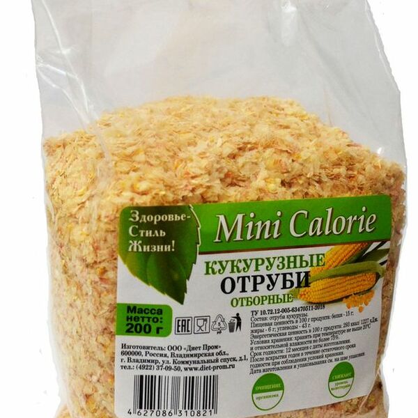 Отруби кукурузные MINI CALORIE отборные
