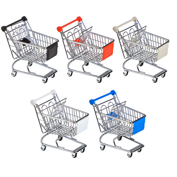 Vetta тележка для мелочей супермаркет металл 14х13,5х9 см цвет в ассортименте