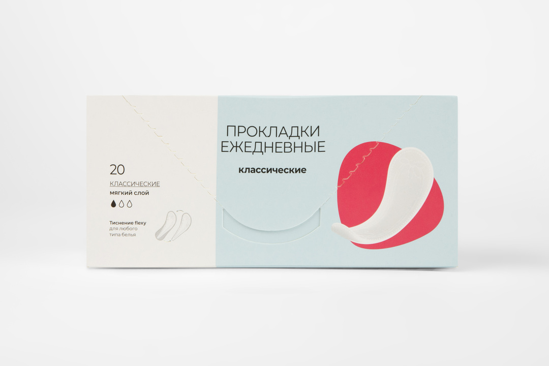 

Прокладки ежедневные классические, 20 шт