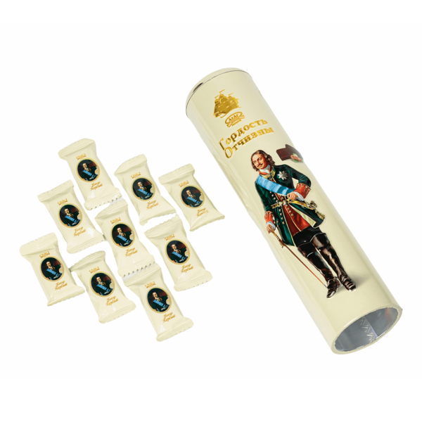 Конфеты шоколадные АтАг Шексна Гордость отчизны Петр