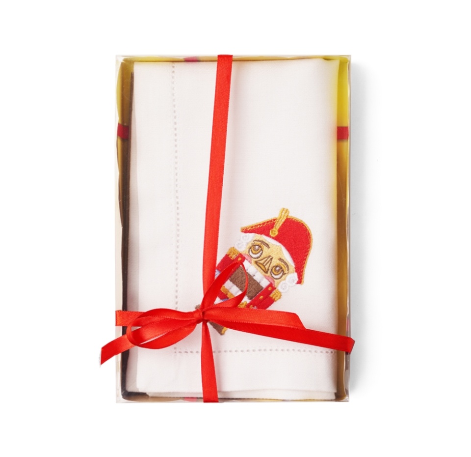 

Новогодние салфетки с вышивкой Carolon "Сказка Щелкунчик", Россия