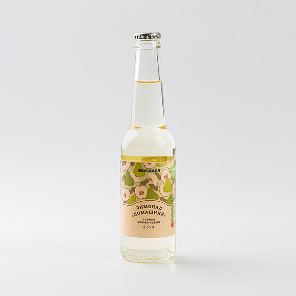 Лимонад Домашний с соком яблока-груши