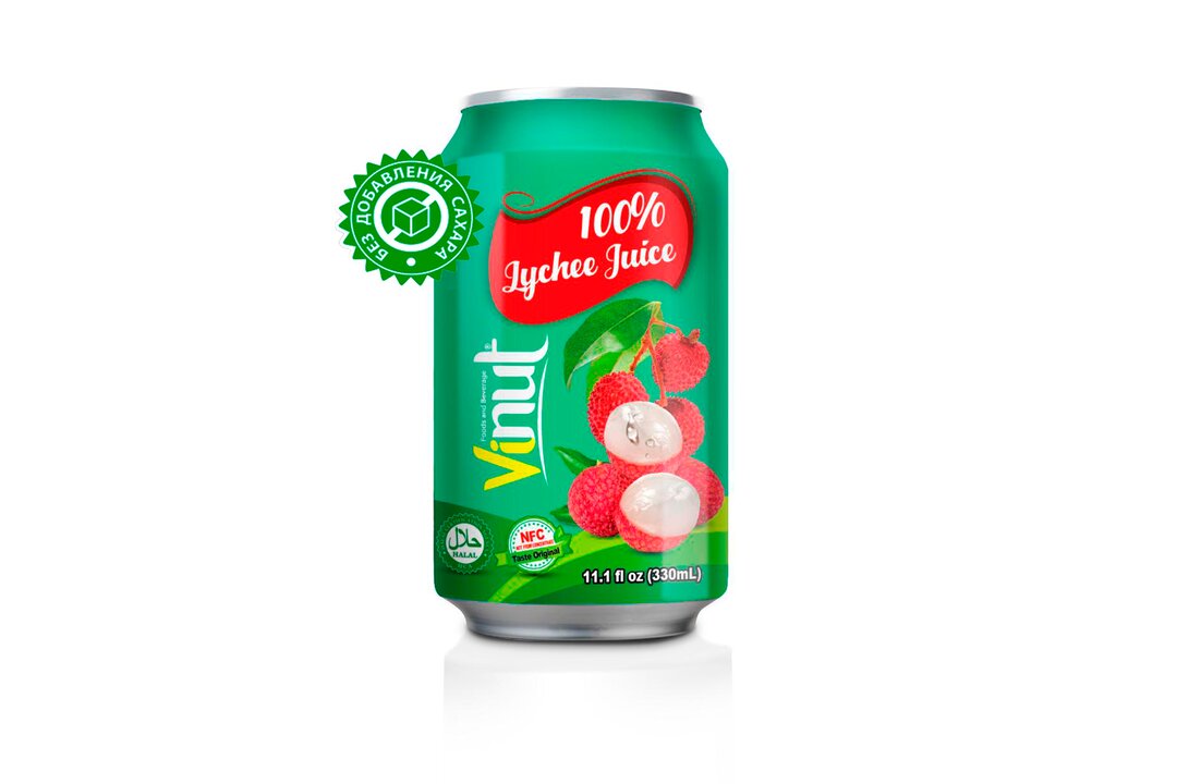 

Напиток сокосодержащий Vinut Личи 0.33 л