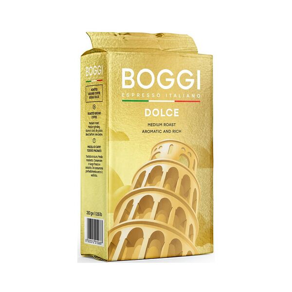Кофе  мол.  Boggi Dolce В/П 250г