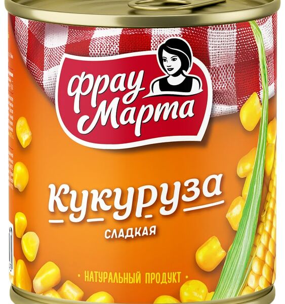 Кукуруза Фрау Марта Сахарная 310 г