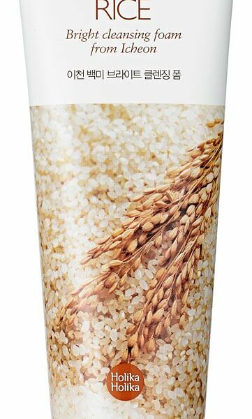 Holika Holika Пенка для всех типов кожи лица Daily Garden Icheon Rice Bright очищающая 120 мл