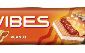 Шоколадный батончик Good Vibes с карамелью и арахисом 40г