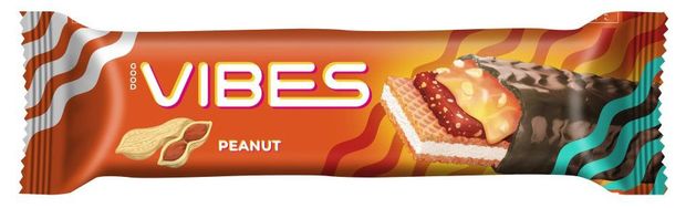 

Шоколадный батончик Good Vibes с карамелью и арахисом 40 г