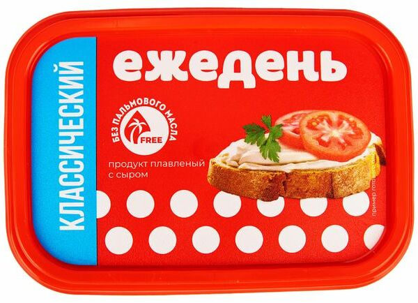 Продукт плавленый с сыром Ежедень Классический 55%