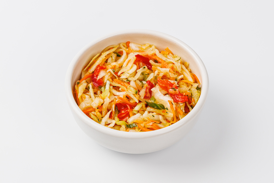 

Салат ВкусВилл Витаминный с лимонной заправкой 150 г