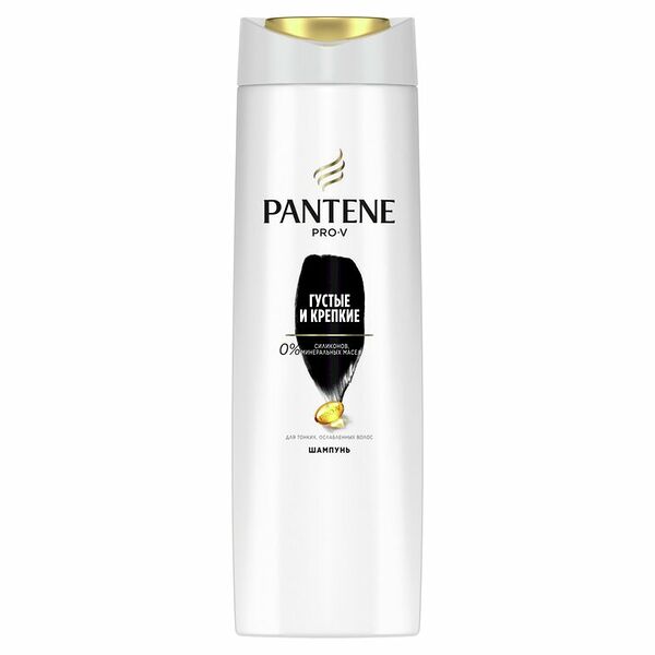Шампунь для волос PANTENE Густые и крепкие, 300мл
