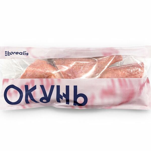 Окунь морской мороженый Borealis потрошеный без головы