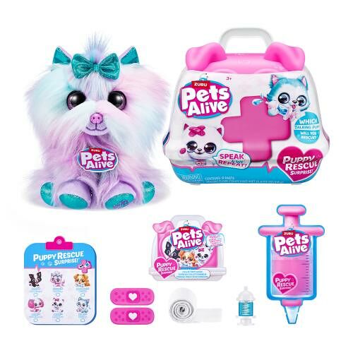 Игрушка-сюрприз Zuru Pets Alive Puppy Rescue 9540, в ассортименте