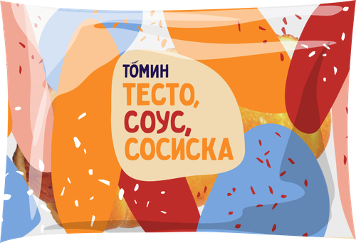 

Сосиска в тесте ТОМИН ХЛЕБ с соусом, 110г