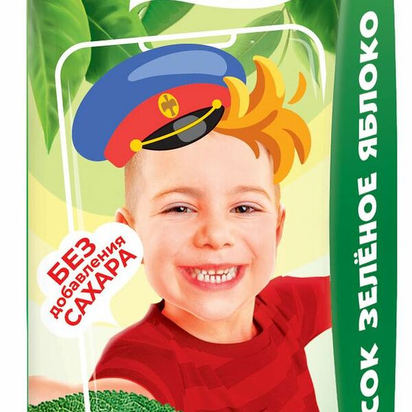 Сок Сады Придонья зеленое яблоко, 200 мл