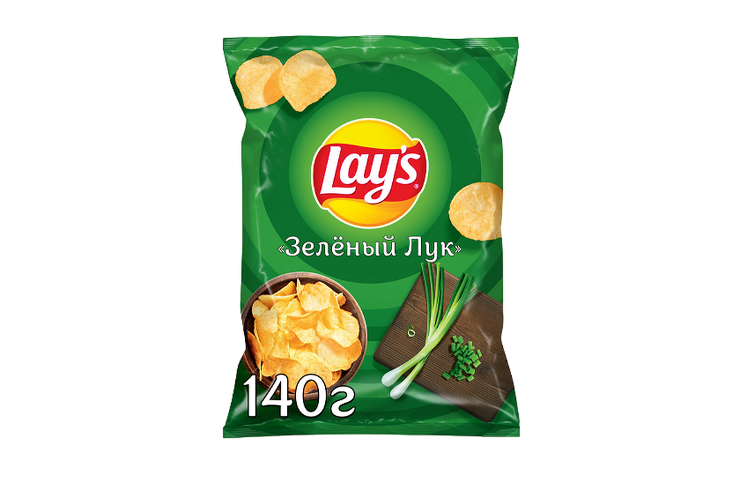 

Чипсы картофельные Lay's Зеленый Лук 140 г