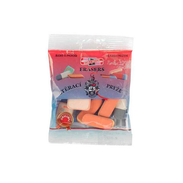 Ластик KOH-I-NOOR 50г в пакете ассорти
арт6510005010PS