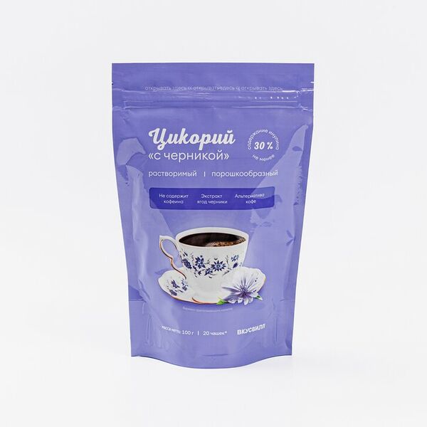 Цикорий растворимый с черникой