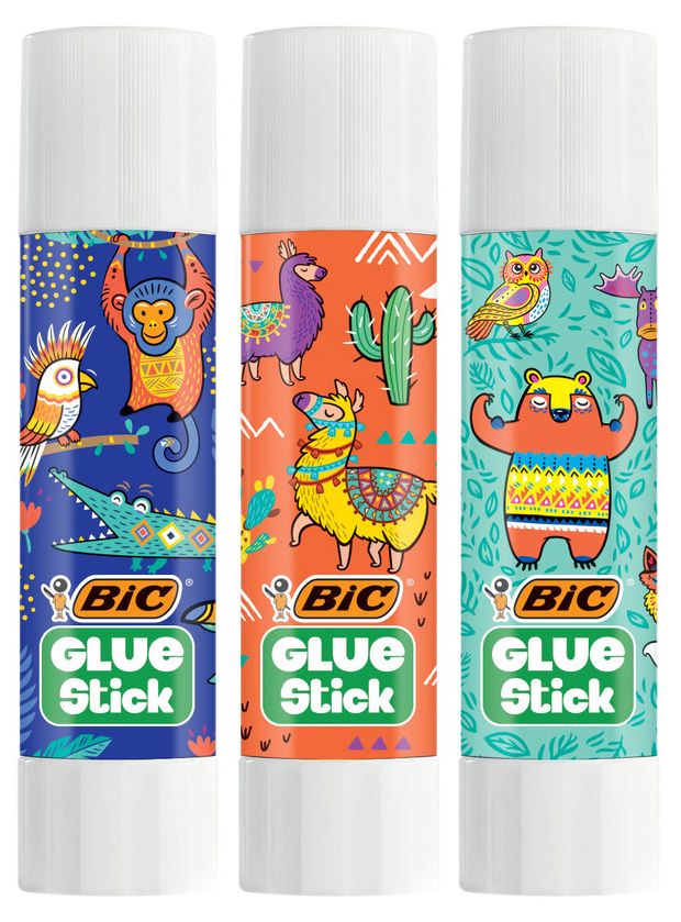 

Клей-карандаш Bic Glue stick Ecolutions 1 шт. дизайн в ассортименте 8 г