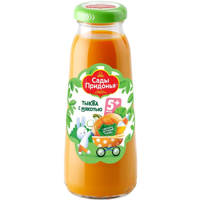 

Нектар Сады Придонья Тыква с мякотью с 5 месяцев 200 мл