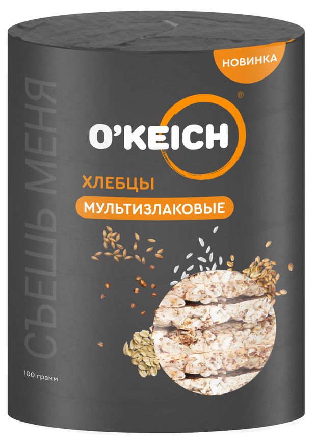 

Хлебцы Okeich Пшеничные 5 злаков 100 г