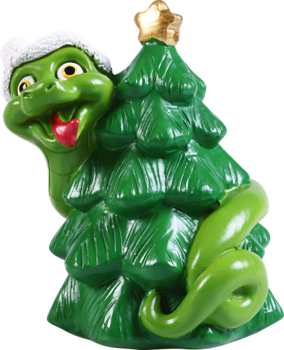 

Копилка новогодняя Homeclub Змейка 10.5 см арт. L2001P дизайн в ассортименте