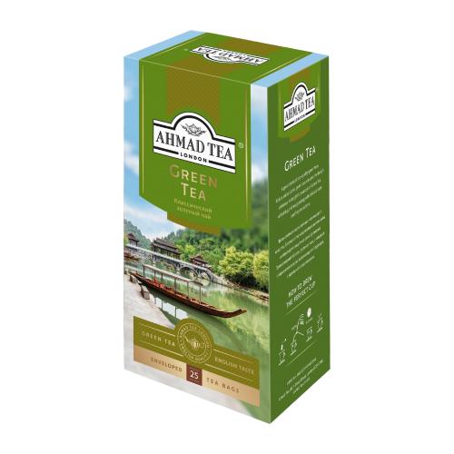 

Чай зеленый Ahmad Tea 25 шт. x 2 г