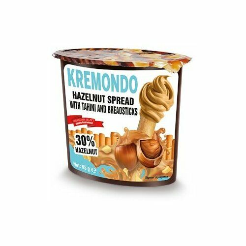 Набор Kremondo из пасты ореховой с тахини и хлебных палочек, 55г