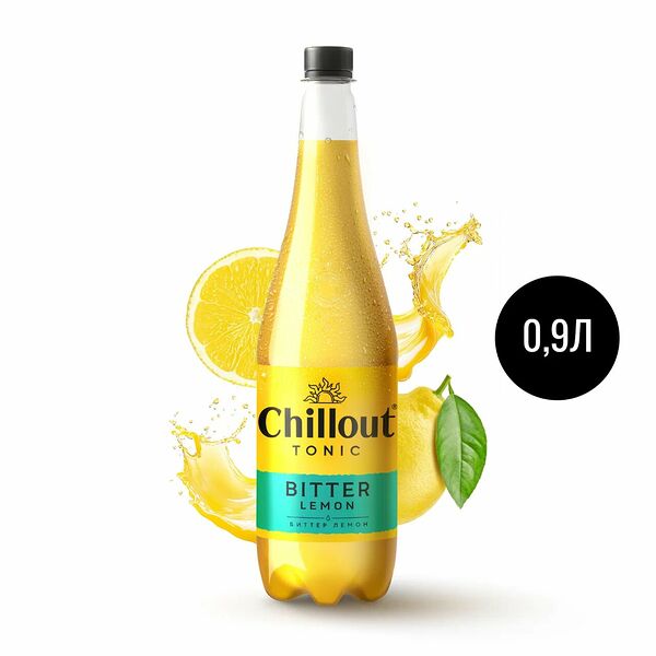 Тоник Chillout Bitter Lemon 0.9 л