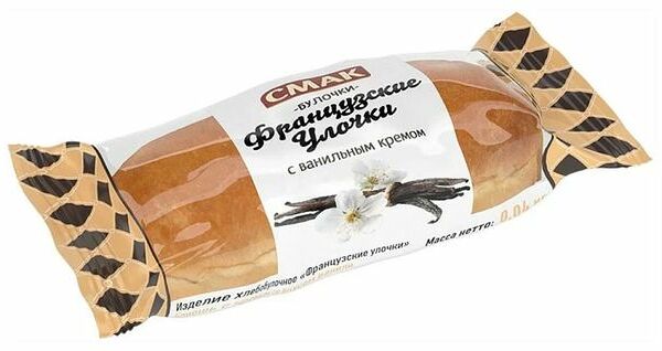 Бриошь Смак Французские улочки с ванильным кремом