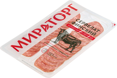 

Сервелат Финский Мираторг нарезка 100 г