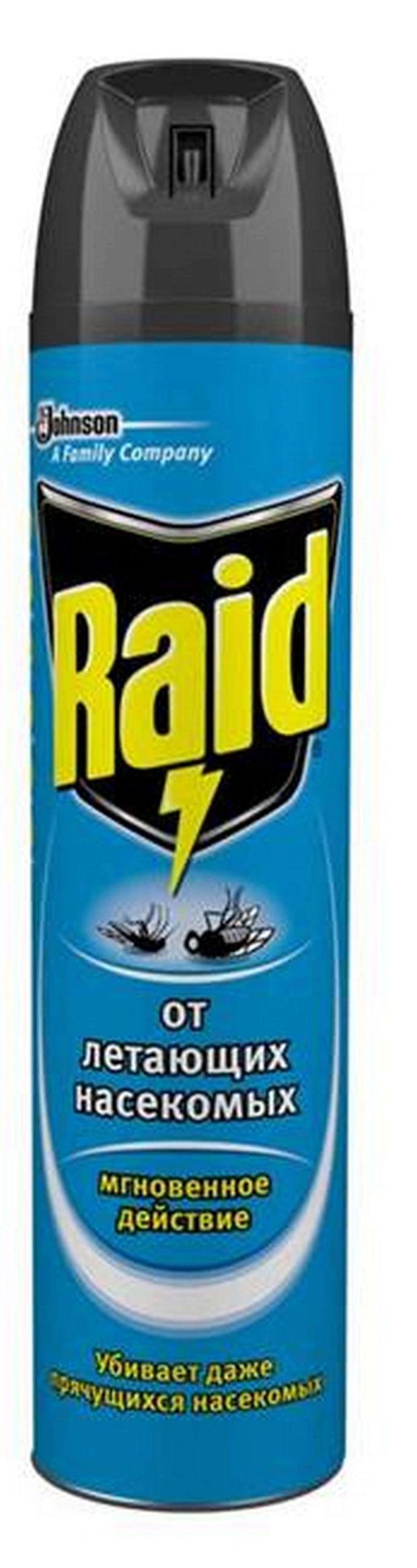 

Аэрозоль Raid от летающих насекомых 300 мл