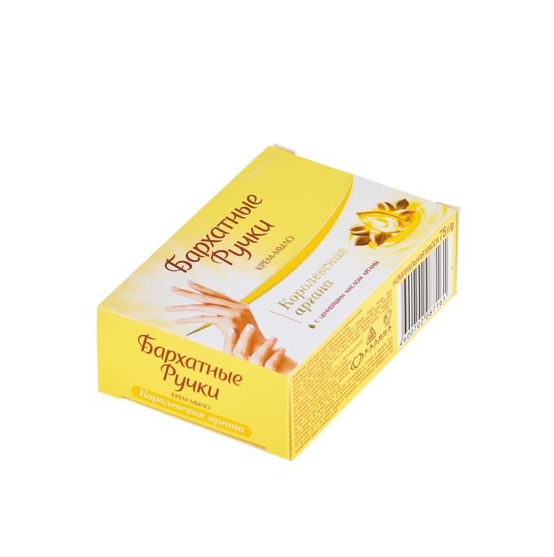 

Крем-мыло Бархатные Ручки Королевская Аргана 75 г