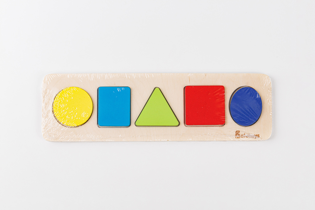 

Пазлы Фигуры, 5 деталей