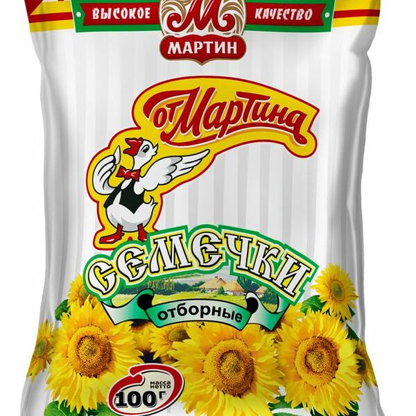 Семечки соленые белые от Мартина ТМ Мартин, 100г
